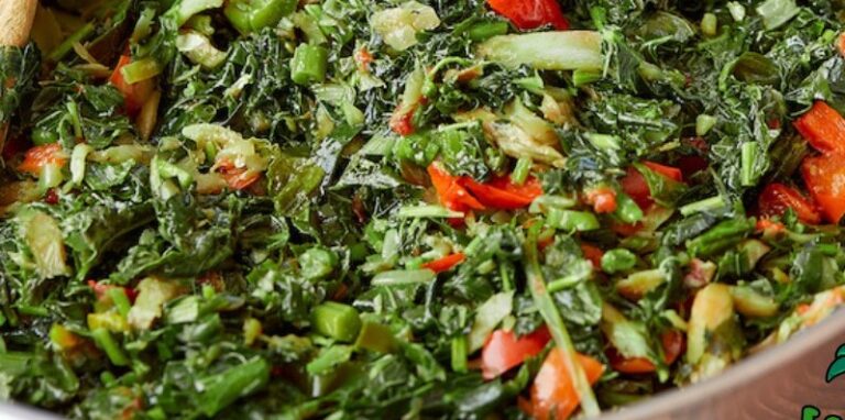 Steamed Callaloo and Saltfish: A Taste of the Caribbean