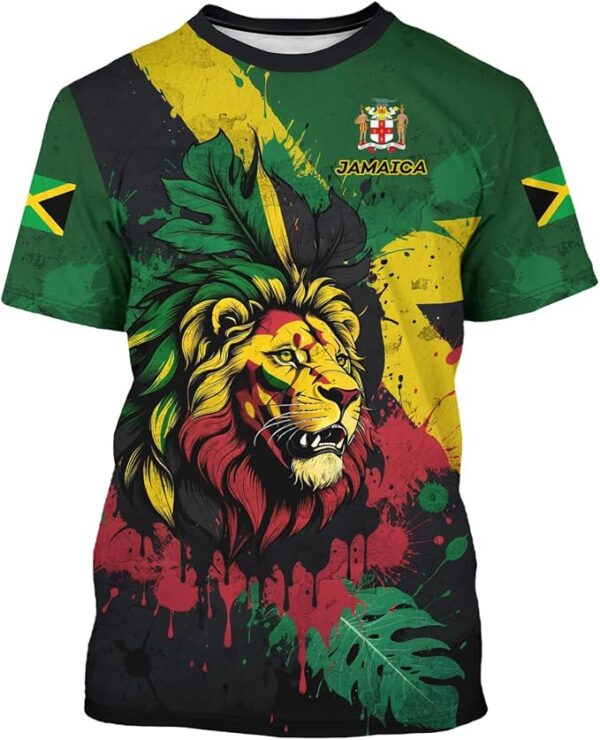 Jamaica Flag T-Shirt - Image 2