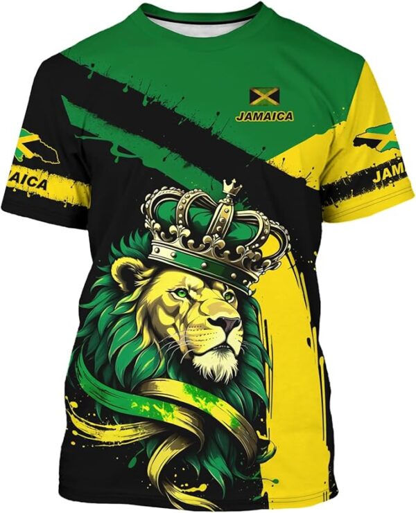 Jamaica Flag T-Shirt - Image 3