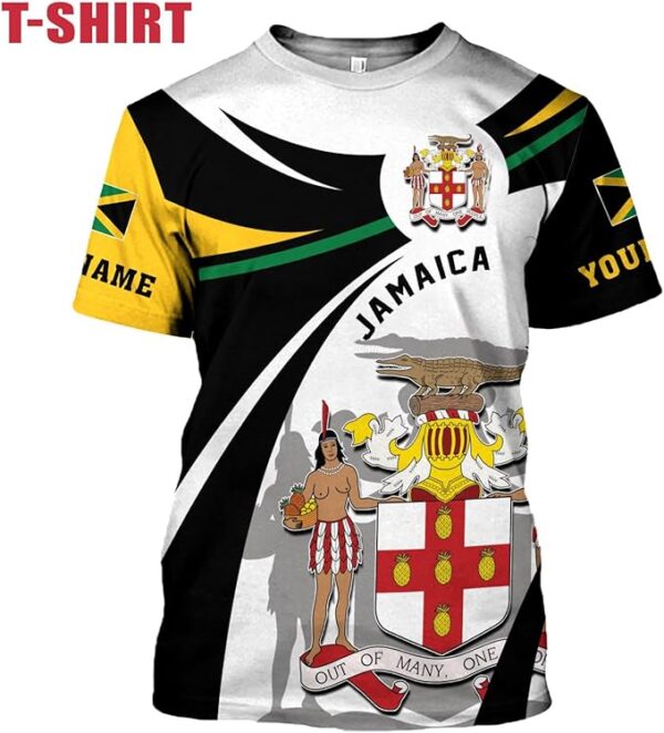 Personalized Jamaica Shirt 3D - Image 2