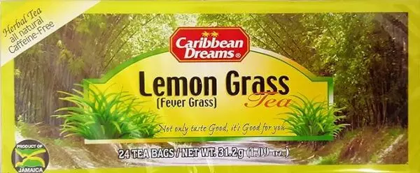Caribbean Dreams Lemon Grass Tea, Fever Grass Tea