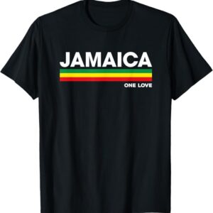 Jamaica Retro Reggae Color Bars